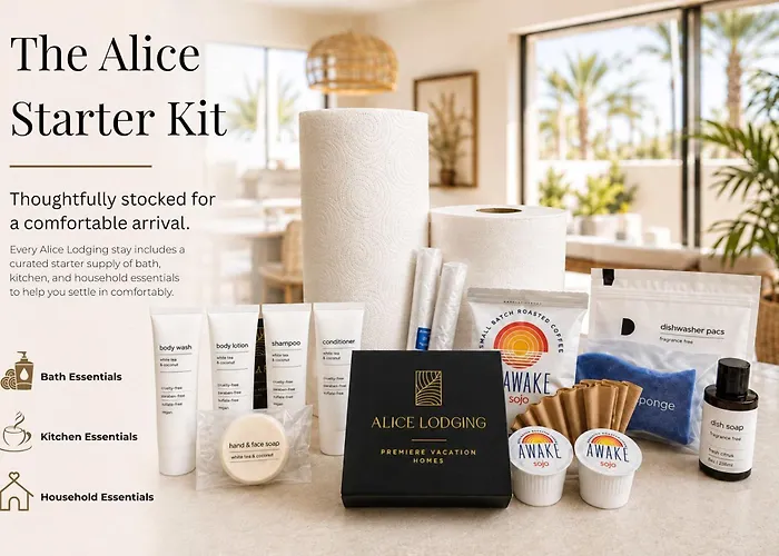 Modern Plaza Villas Oasis - Alice Lodging Palm Springs
